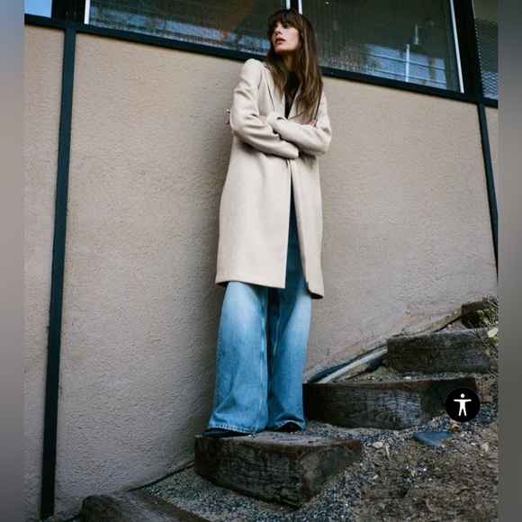 Zara textured felt  coat  ⭐️New collection ⭐️ - Picture 7 of 16